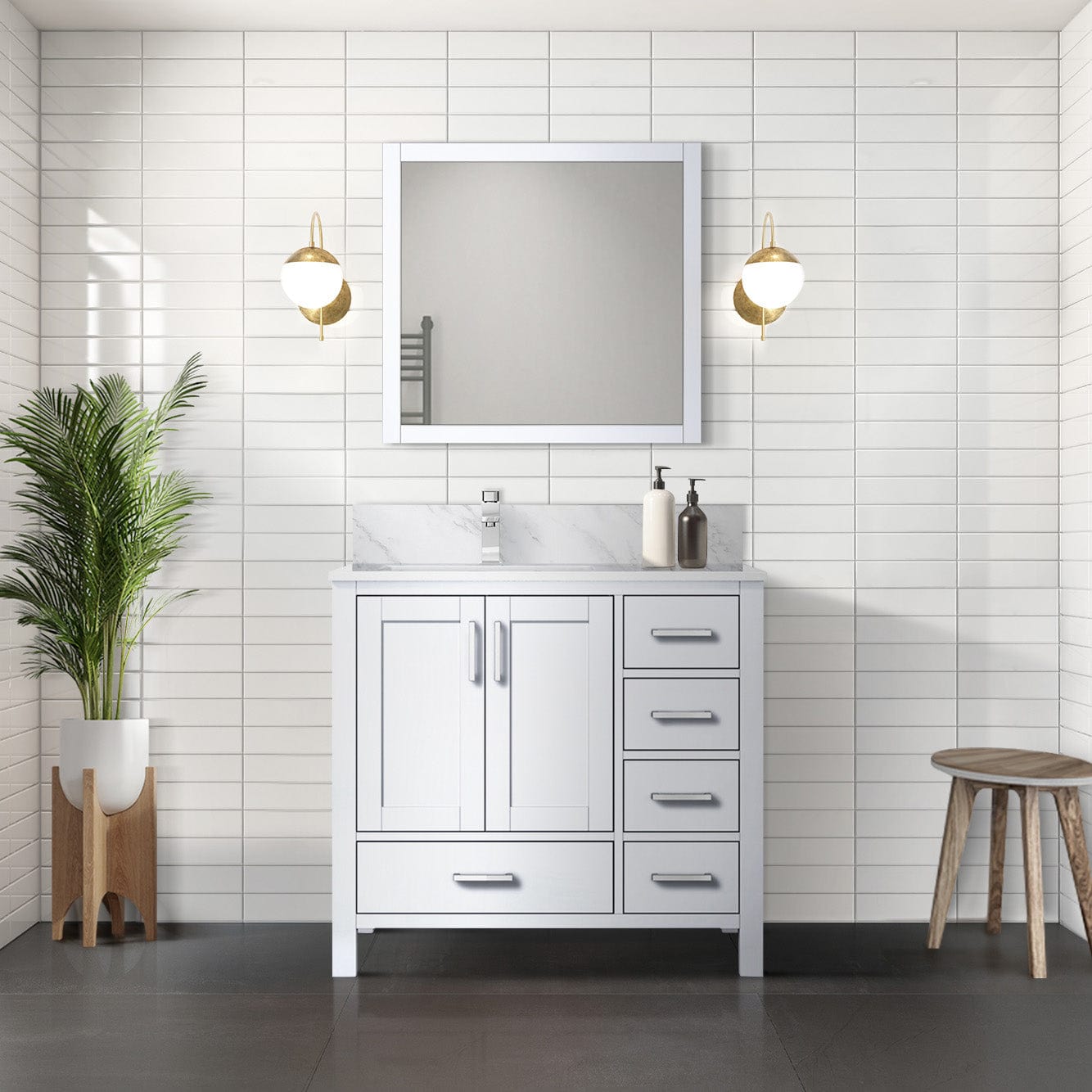 Bell + Modern Bathroom Vanity 36