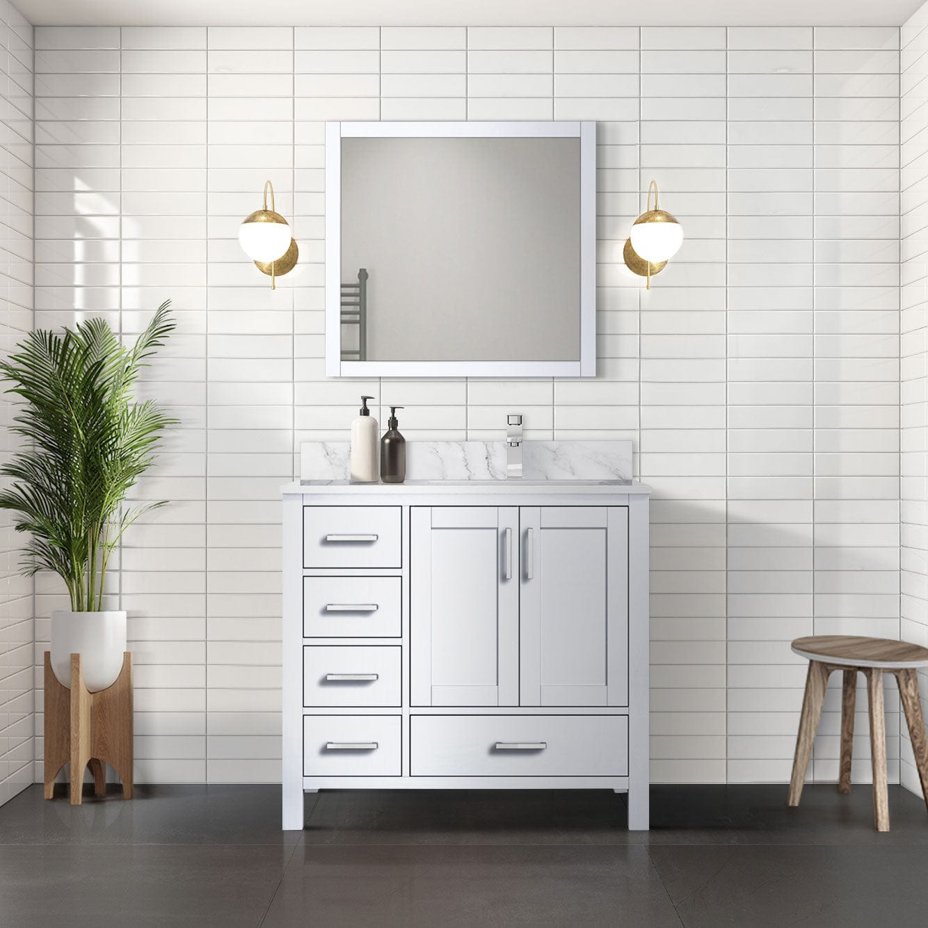 Bell + Modern Bathroom Vanity 36