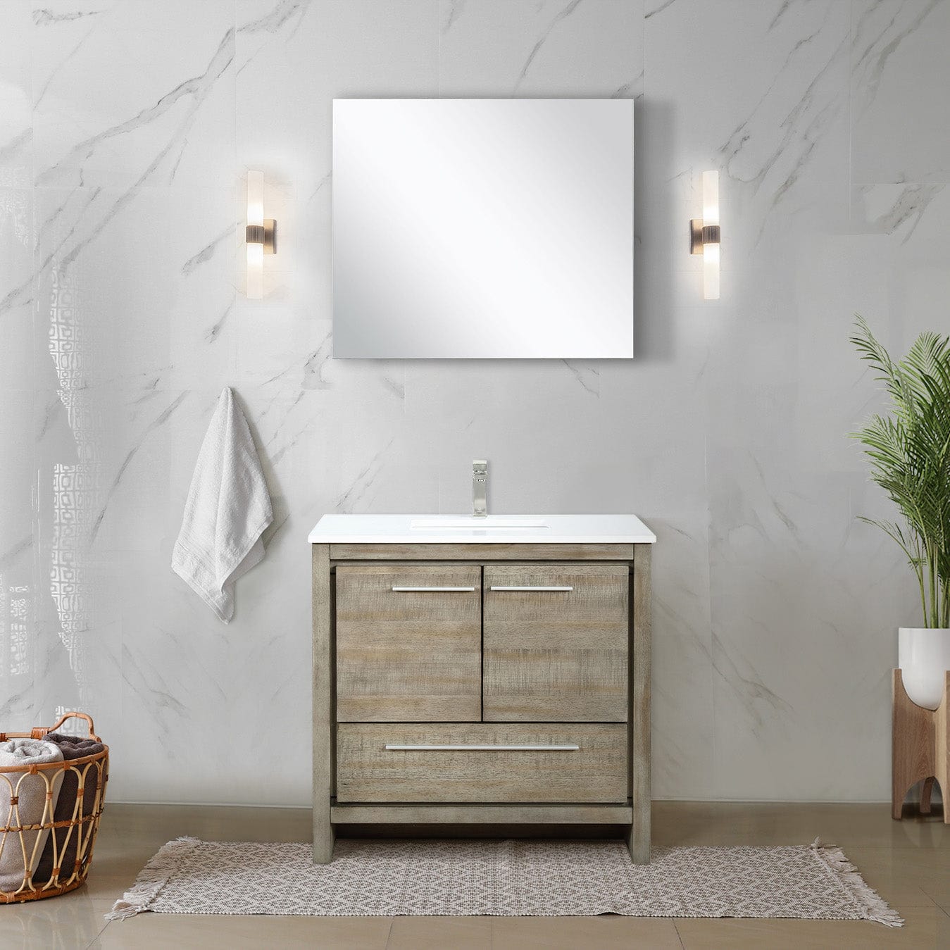 Bell + Modern Bathroom Vanity 36