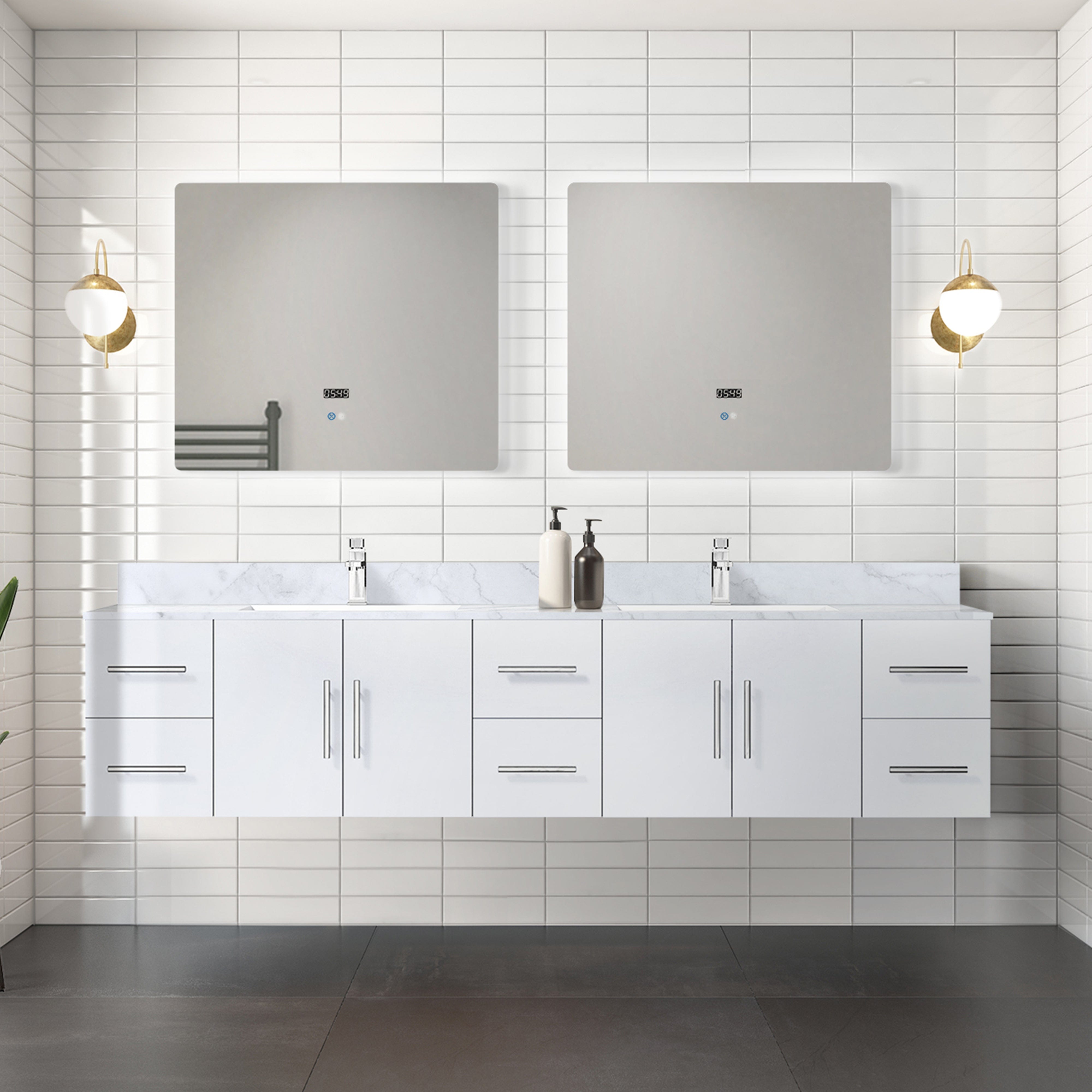 Bell + Modern Bathroom Vanity 84