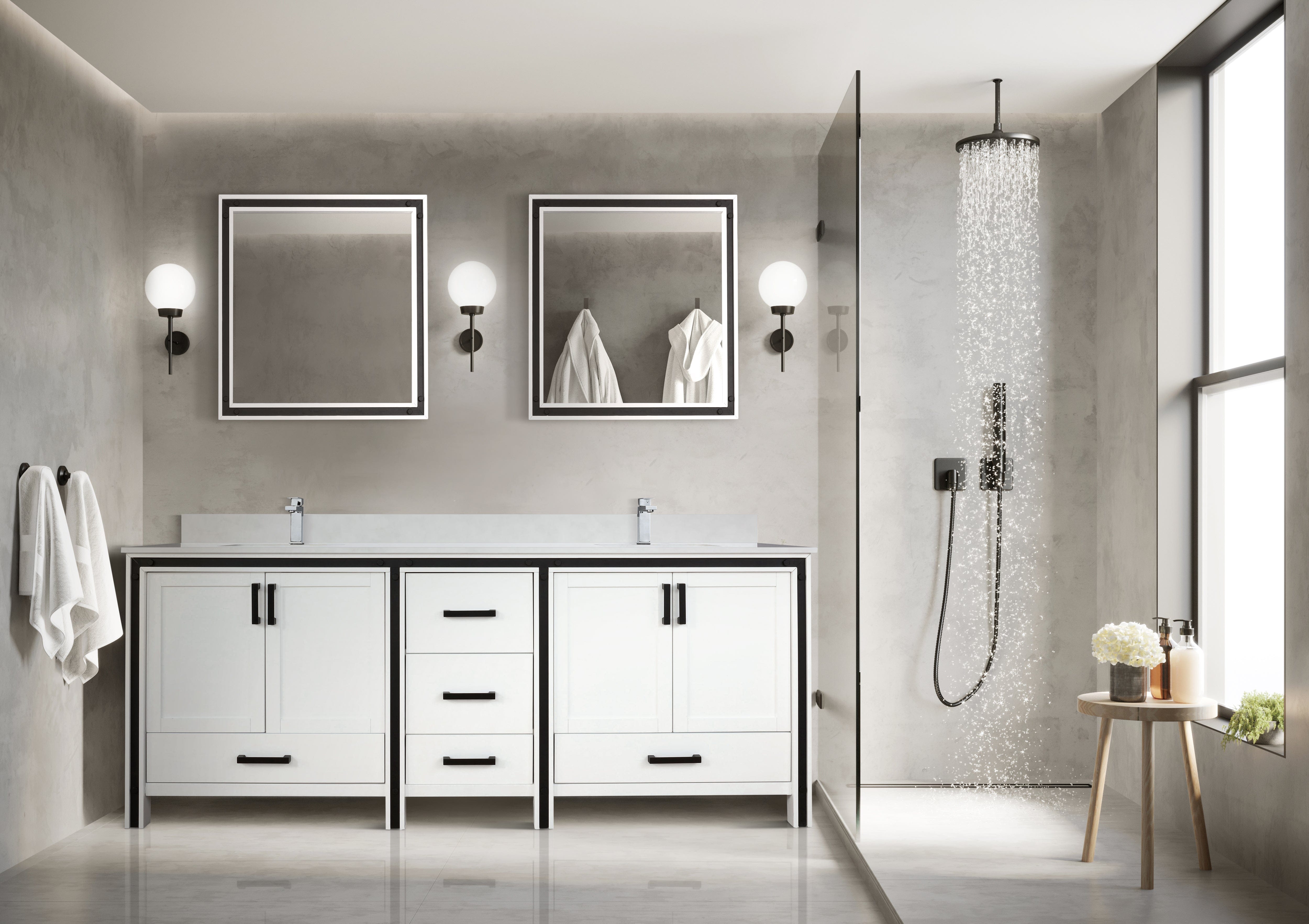 Bell + Modern Bathroom Vanity 84