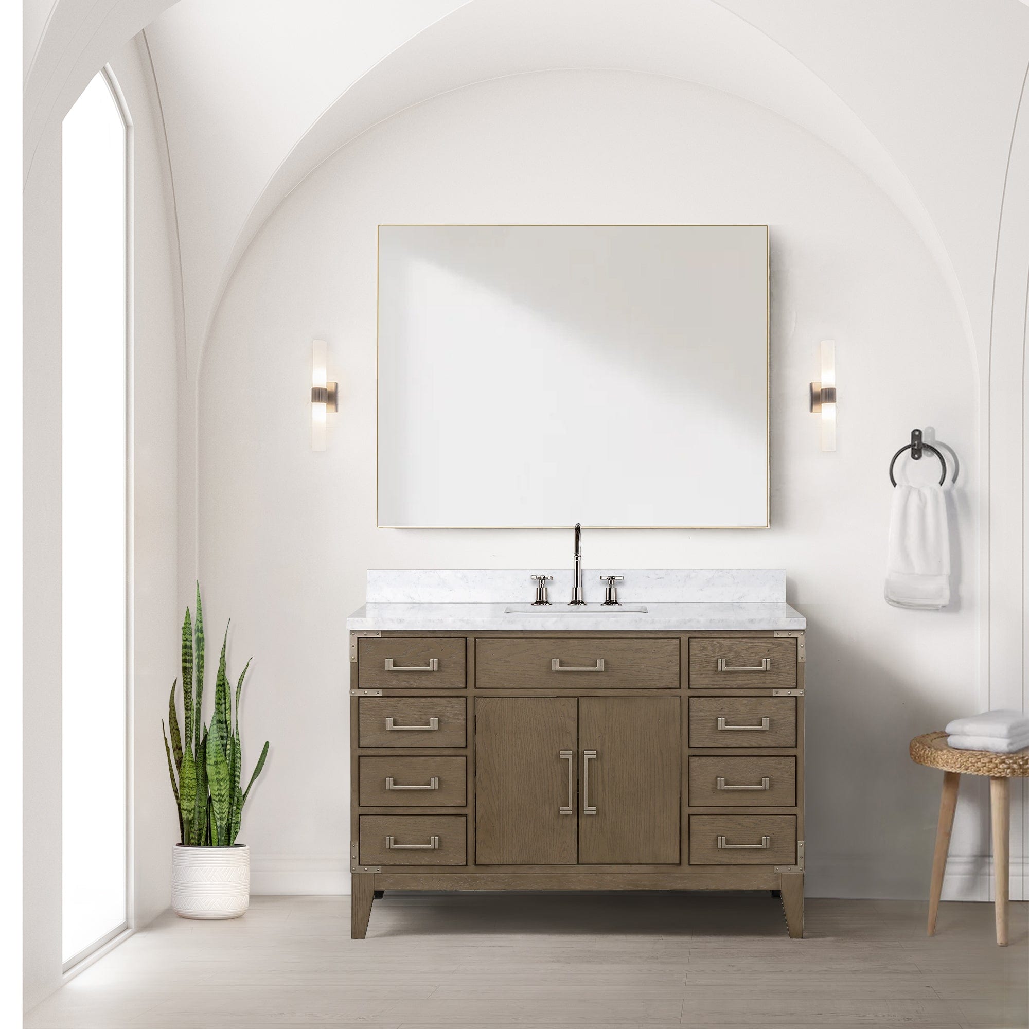 Bell + Modern Bathroom Vanity Harbor  Single Bath Vanity